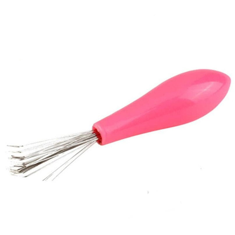 Comb Hair Brush Cleaner Plastic Handle Cleaning Brush