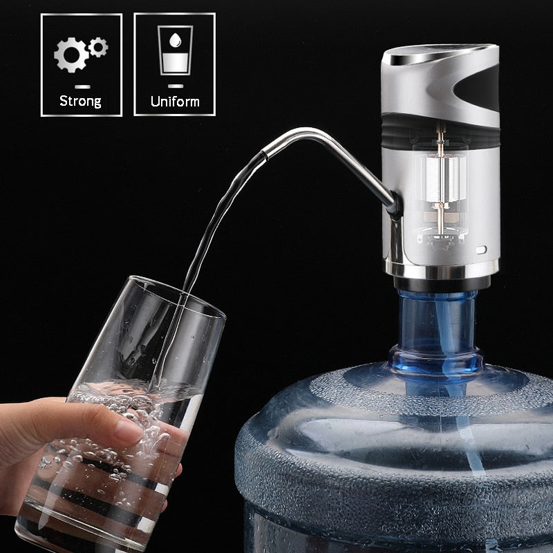 Drinking Fountain Electric Portable Water Pump Dispenser Gallon Drinking Bottle Switch